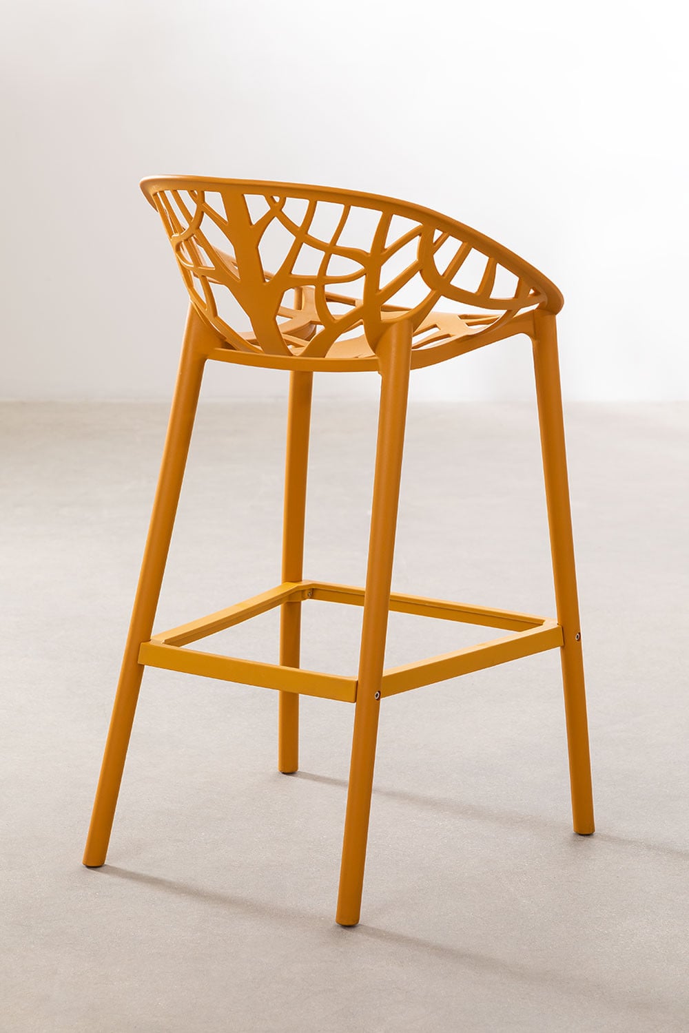Baro kėdė MEKANO, garstyčių, 65 cm