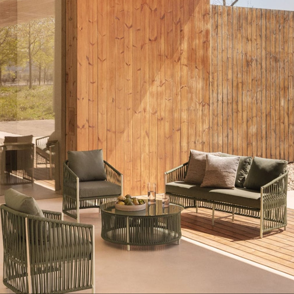 Outdoor furniture set SOPHIE, army green