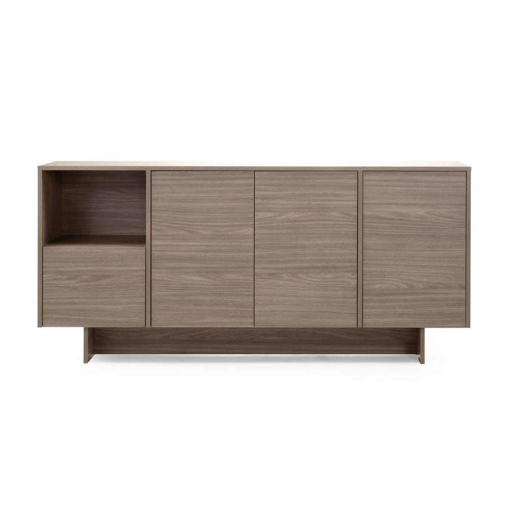 GOLFE Chest of Drawers, four doors, pearl oak