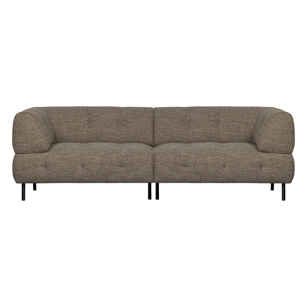 "Lloyd" 4 - ių vietų sofa, tamsiai ruda, melanžas - Namų Idėja