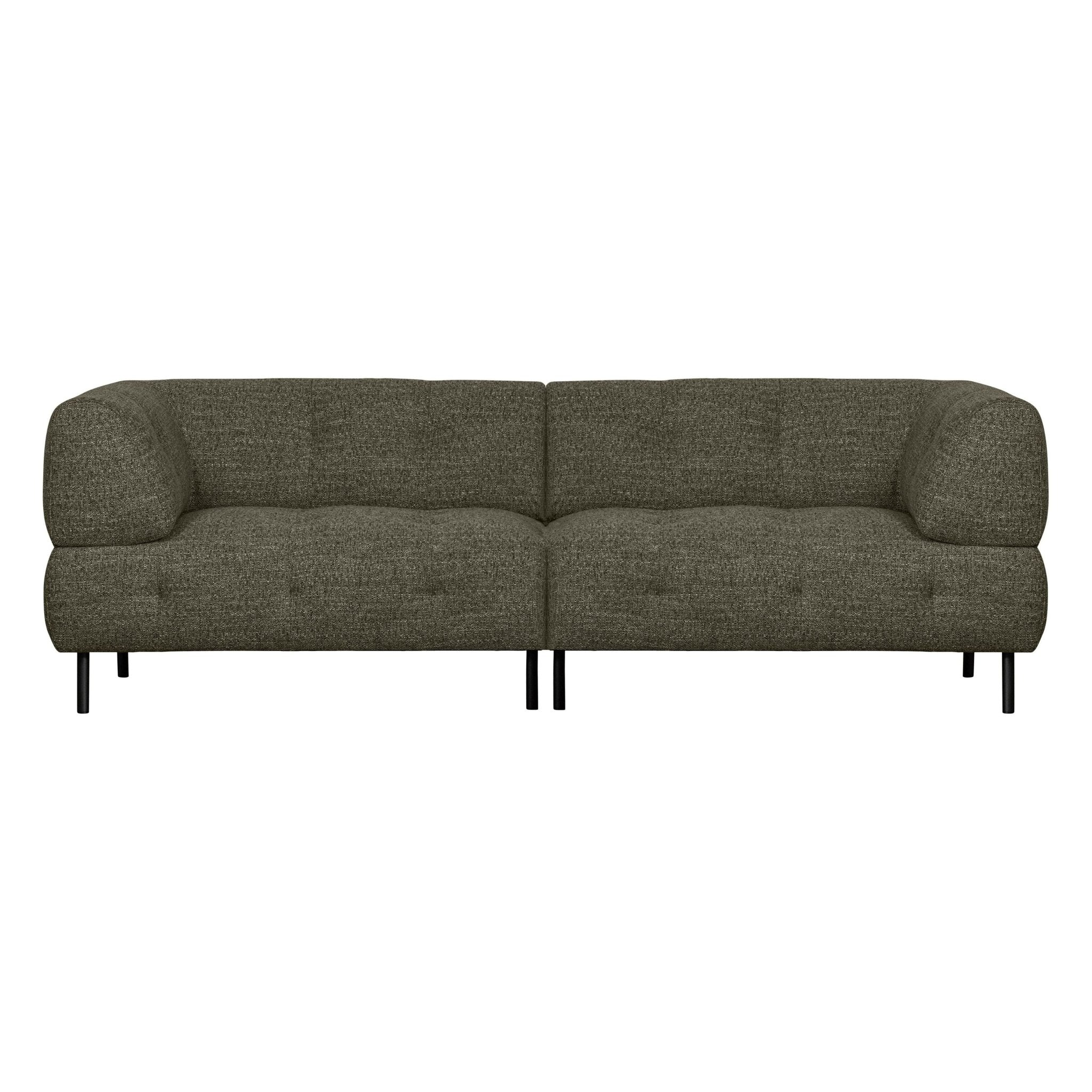 "Lloyd" 4 - ių vietų sofa, žalia, melanžas - Namų Idėja