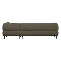 "Lloyd" dešinės pusės kampinė sofa, žalia spalva, melanžas - Namų Idėja