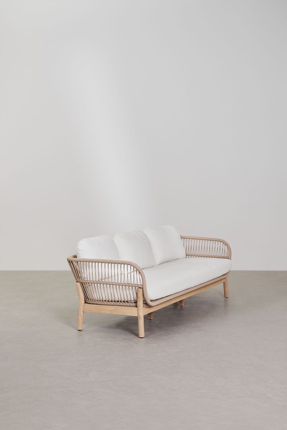 Sofa AKACIJA, trijų vietų, šviesus (3 var.)