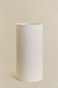 Audinio gaubtas ARLINA, sendinta balta, Ø30x60 cm