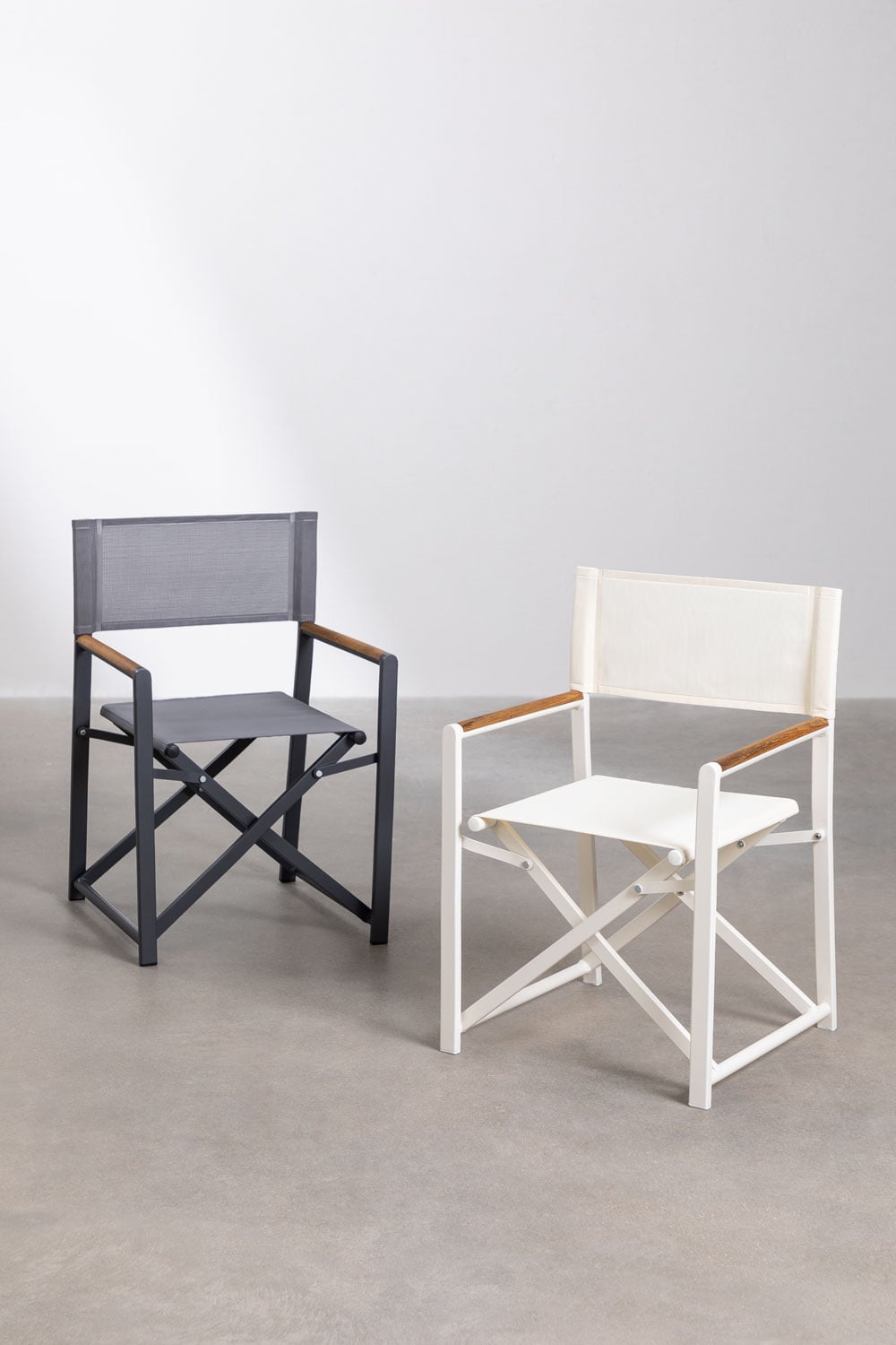 Outdoor chair SOLARO, anthracite grey