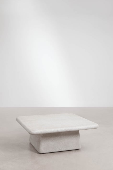 Kvadratinis pagalbinis staliukas NOROORA 45x45 cm, cementas