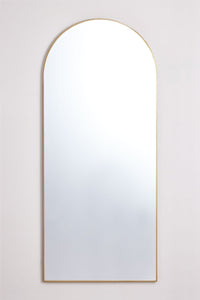 Sieninis veidrodis BELMERA, aukso, 90x200 cm