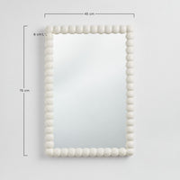 Sieninis veidrodis TRISENA, Mango, 45x70