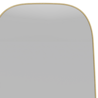 Veidrodis FINEZZA 40x140 cm, auksinis, aliuminis