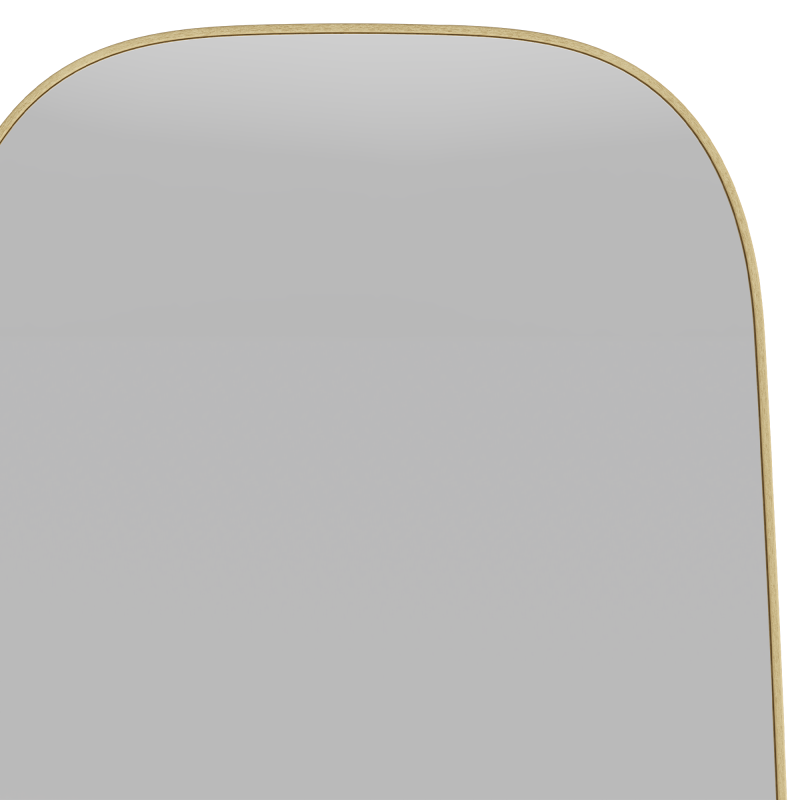 Veidrodis FINEZZA 40x140 cm, auksinis, aliuminis