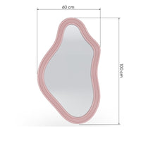 Veidrodis GREZIOSO 60x100 cm, rožinis