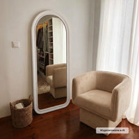 Veidrodis GREZIOSO 70x175 cm, lanko, baltas