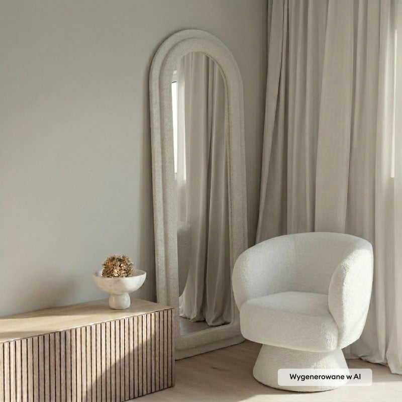 Veidrodis RIFLESSO 60x160 cm, lanko forma