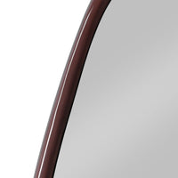 Veidrodis SIROCCO 120x80 cm, burgundas/ruda