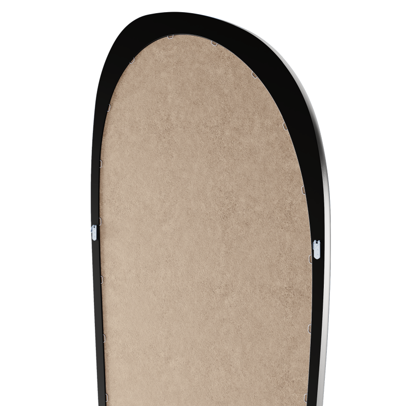 Veidrodis SOAVE 60x165 cm, juodas