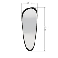 Veidrodis SOAVE 60x165 cm, juodas