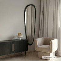 Veidrodis SOAVE 60x165 cm, juodas
