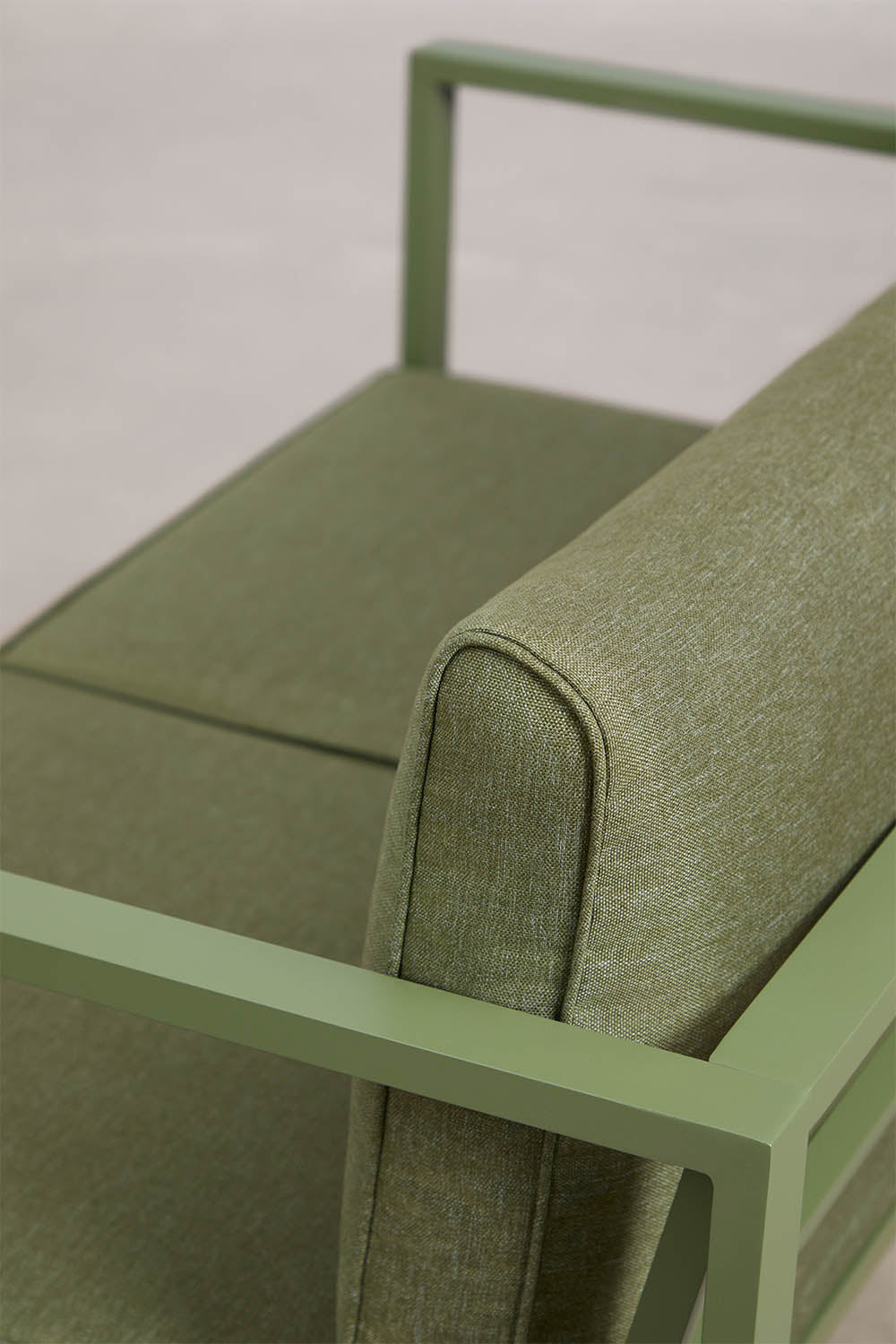 Sofa ALCANTO, dvivietė, alyvuogių žalia