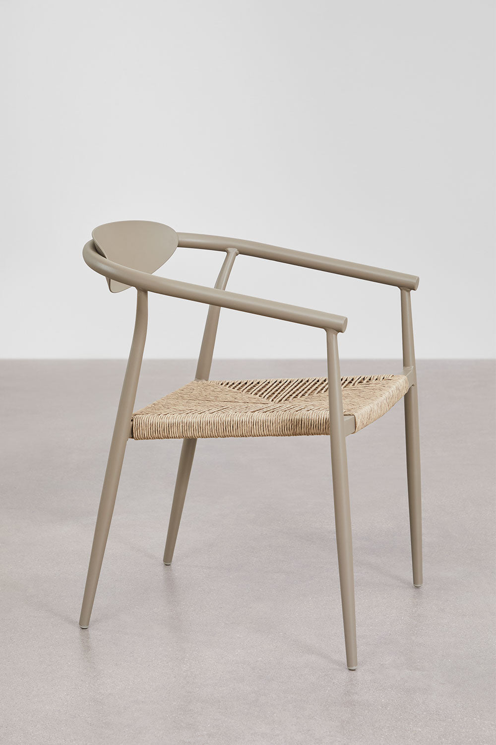 Lauko fotelis FORTIO, mokos ruda