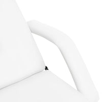 Masažinis stalas, baltos spalvos, 180x62x(87 - 112)cm - Namų Idėja