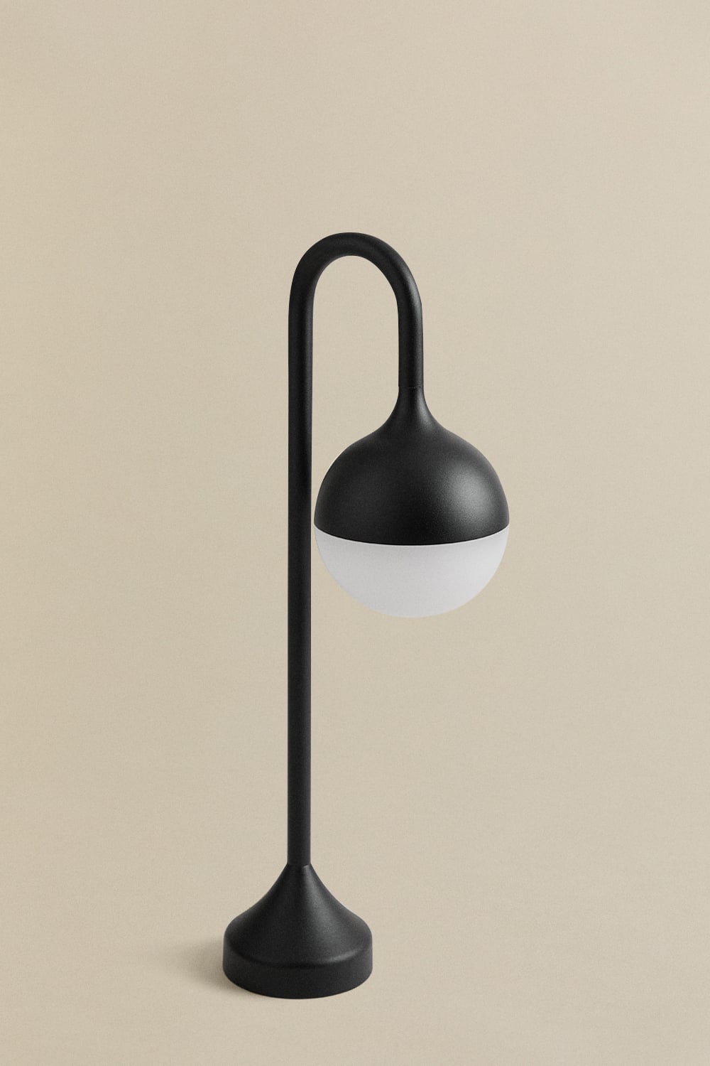 Āra LED lampa UVERON, melna