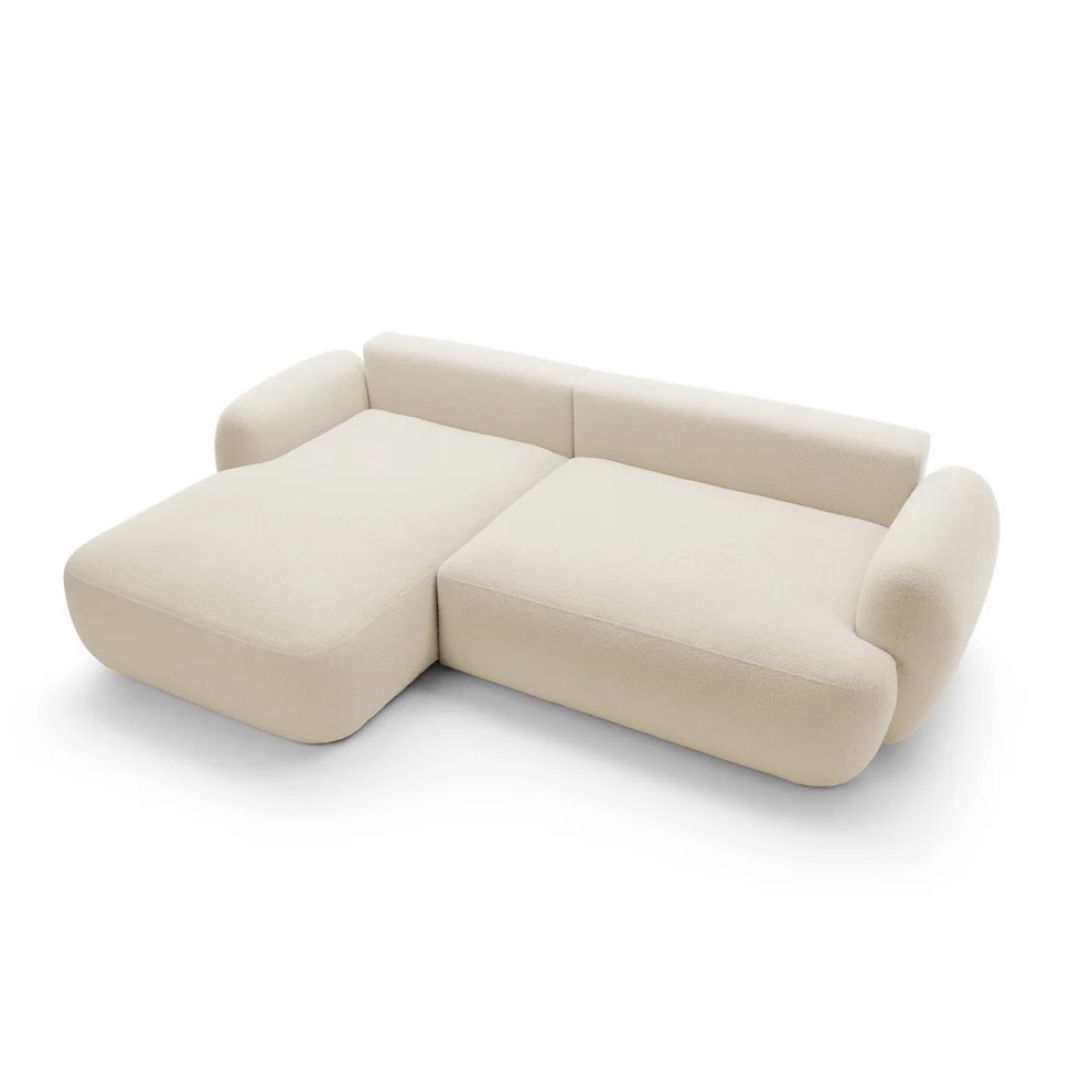 Kampinė sofa MEIDA, šviesiai pilka