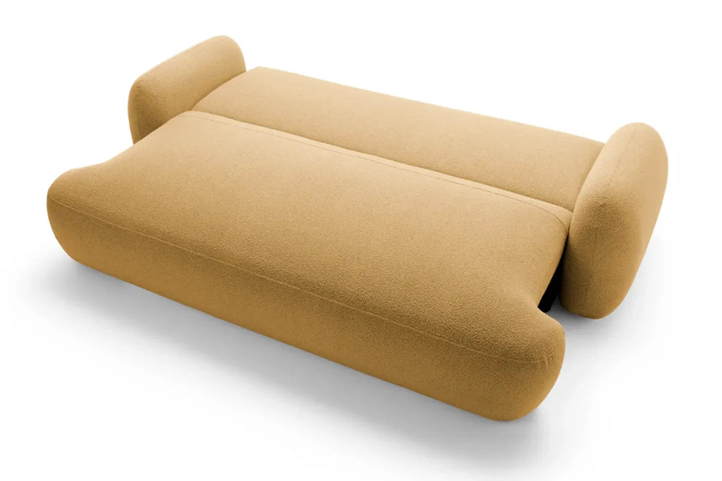 Sofa MEIDA su miego funkcija, bouclé inca gold