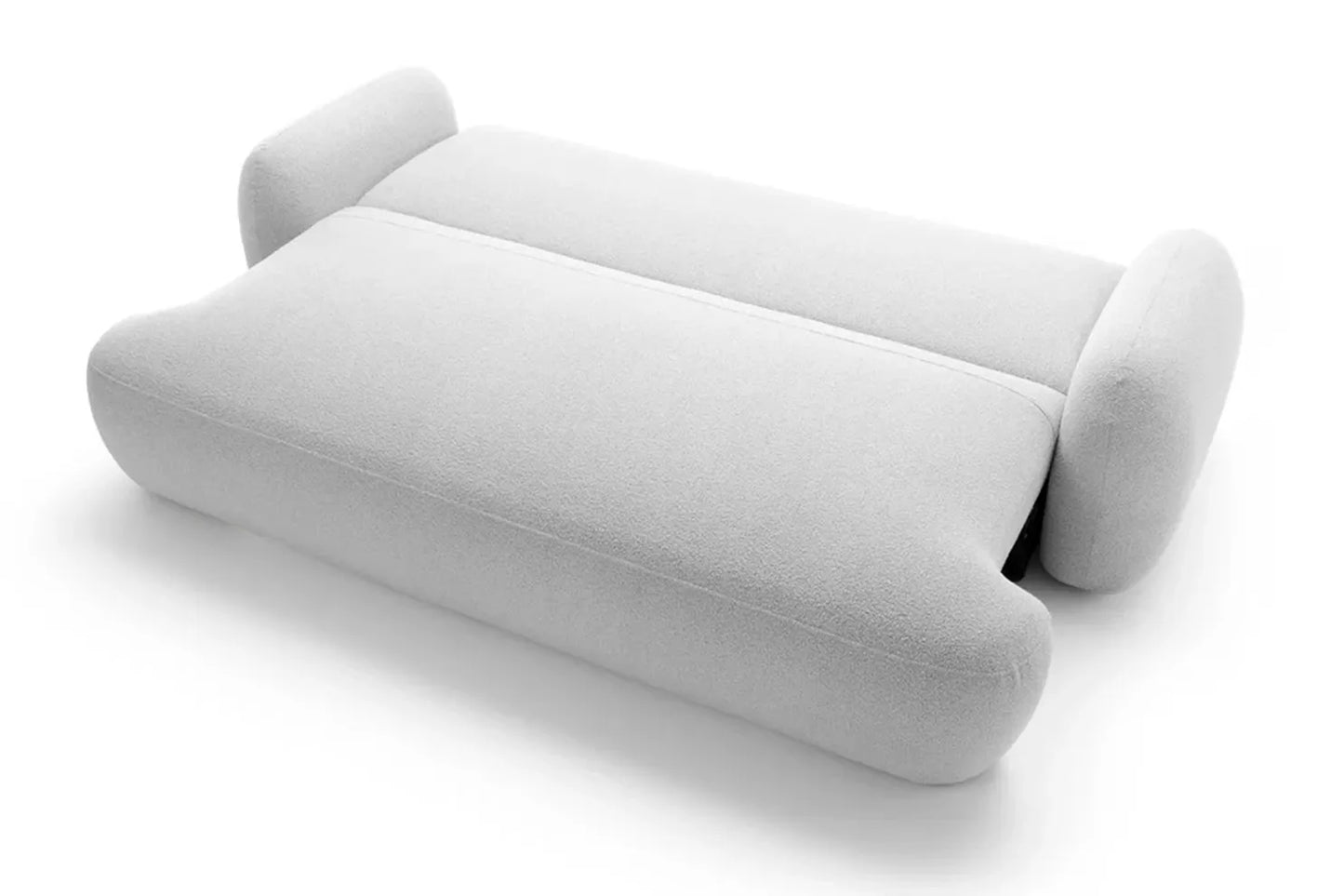 Sofa MEIDA su miego funkcija, bouclé ash