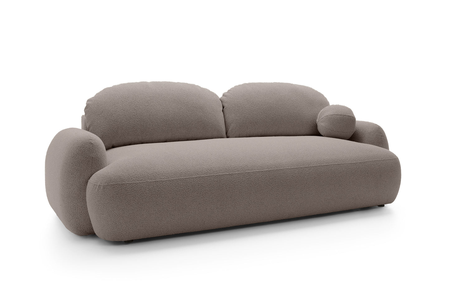 Sofa MEIDA su miego funkcija, bouclé antilopės