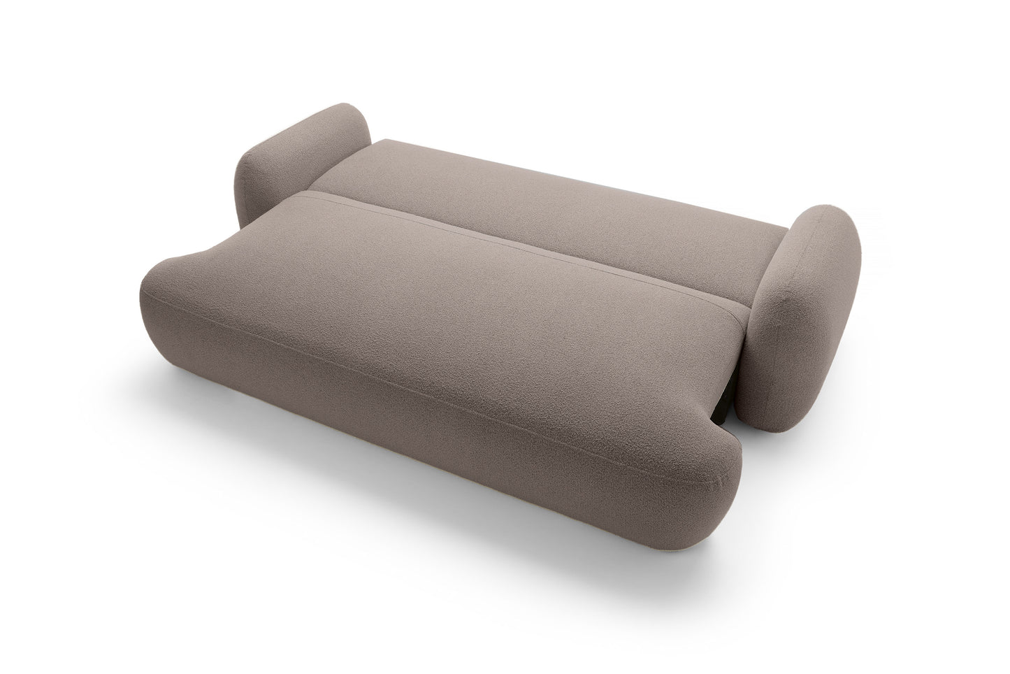 Sofa MEIDA su miego funkcija, bouclé antilopės