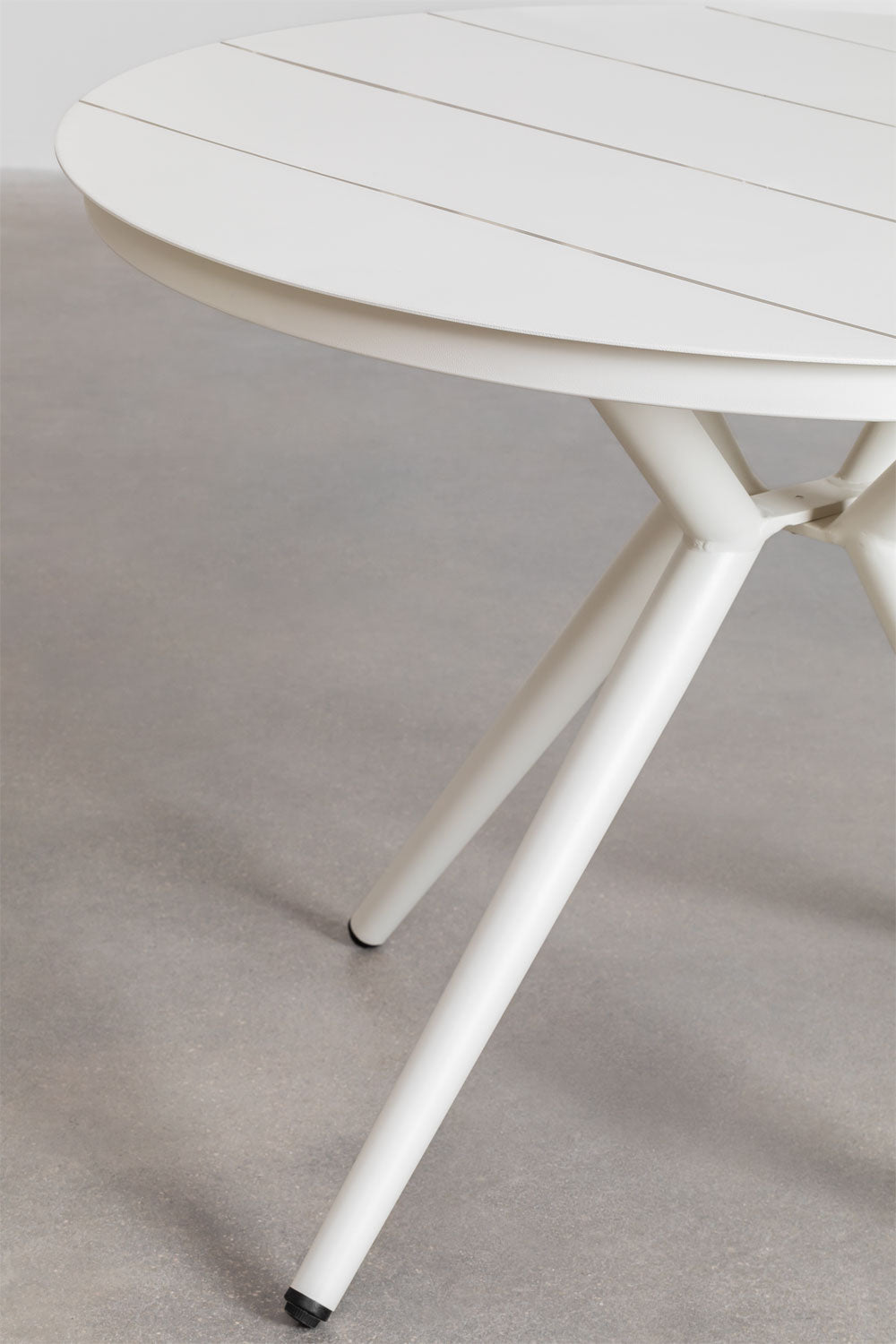 VALERIE Round Outdoor Table, white (1 pc.)