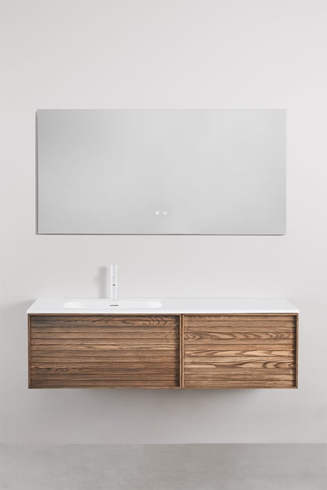 Fiksuota dušo sienelė TARUINO 80 cm, 8 mm grūdintas stiklas