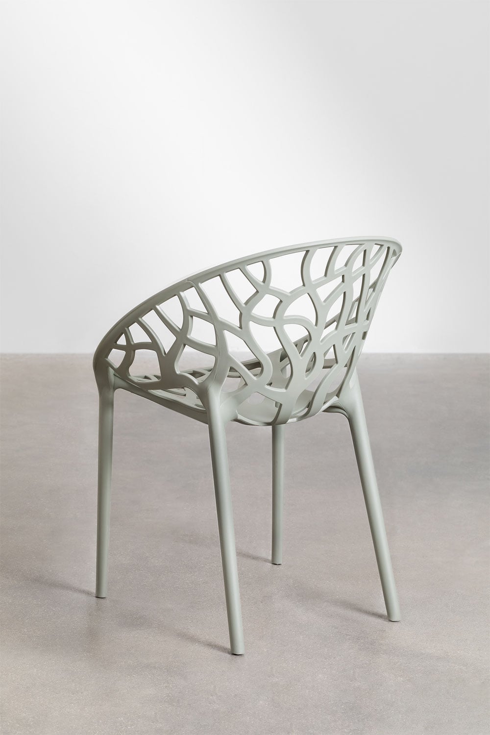 Outdoor furniture set VALERIE, avocado, 6 chairs