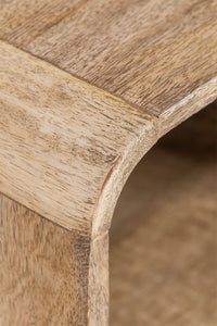 Kompaktiška naktinė spintelė KOREORO 30x25 cm