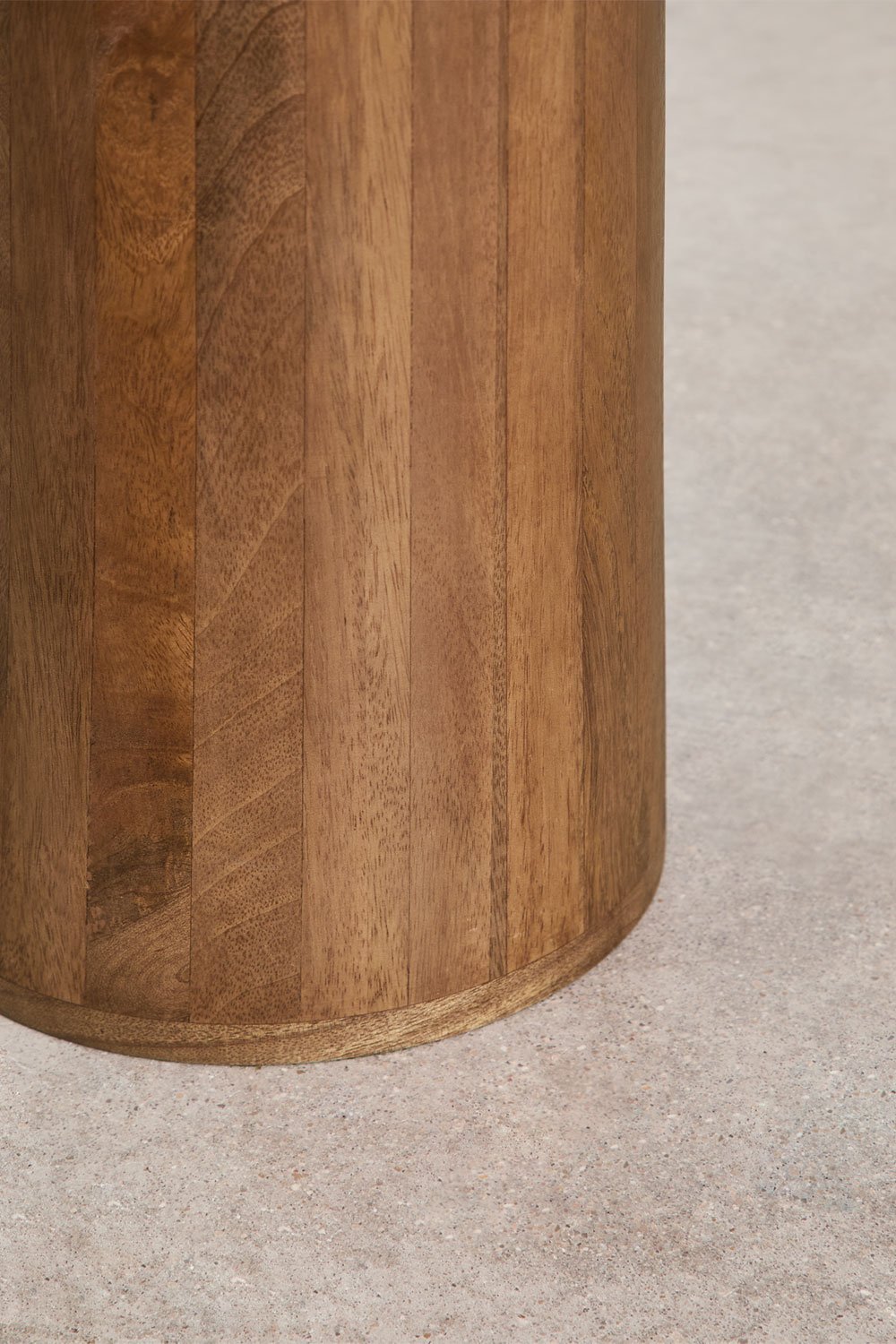 Naktinis staliukas KELAUNO medinės bazės detalė