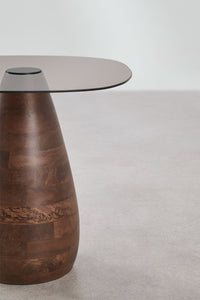 Naktinė spintelė KORAERO 50x50 cm vaizdas iš šono