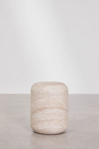 Naktinis staliukas ORVIURA cemento tekstūros detalė