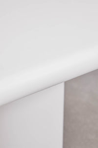 Masyvus ovalus cementinis valgomojo stalas NAVAARO