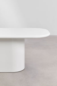 Valgomojo stalas KOREENA išraiškingas dizainas moderniam valgomajam