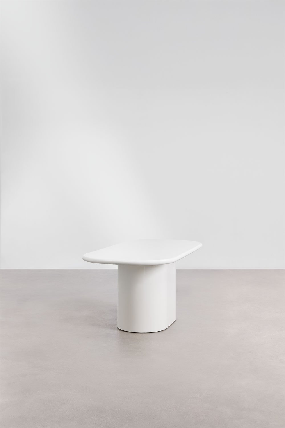 Valgomojo stalas KOREENA stalviršio paviršiaus detalė iš arti