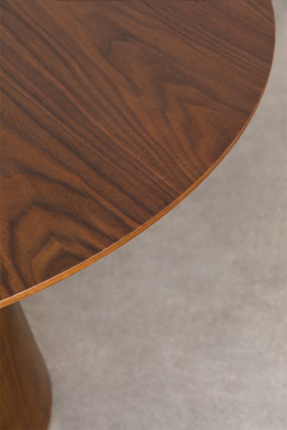 Apvalus stalas LUNEENA 120 cm vaizdas iš šono