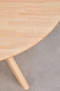 Apvalus stalas PALOARA 120 cm vaizdas iš šono