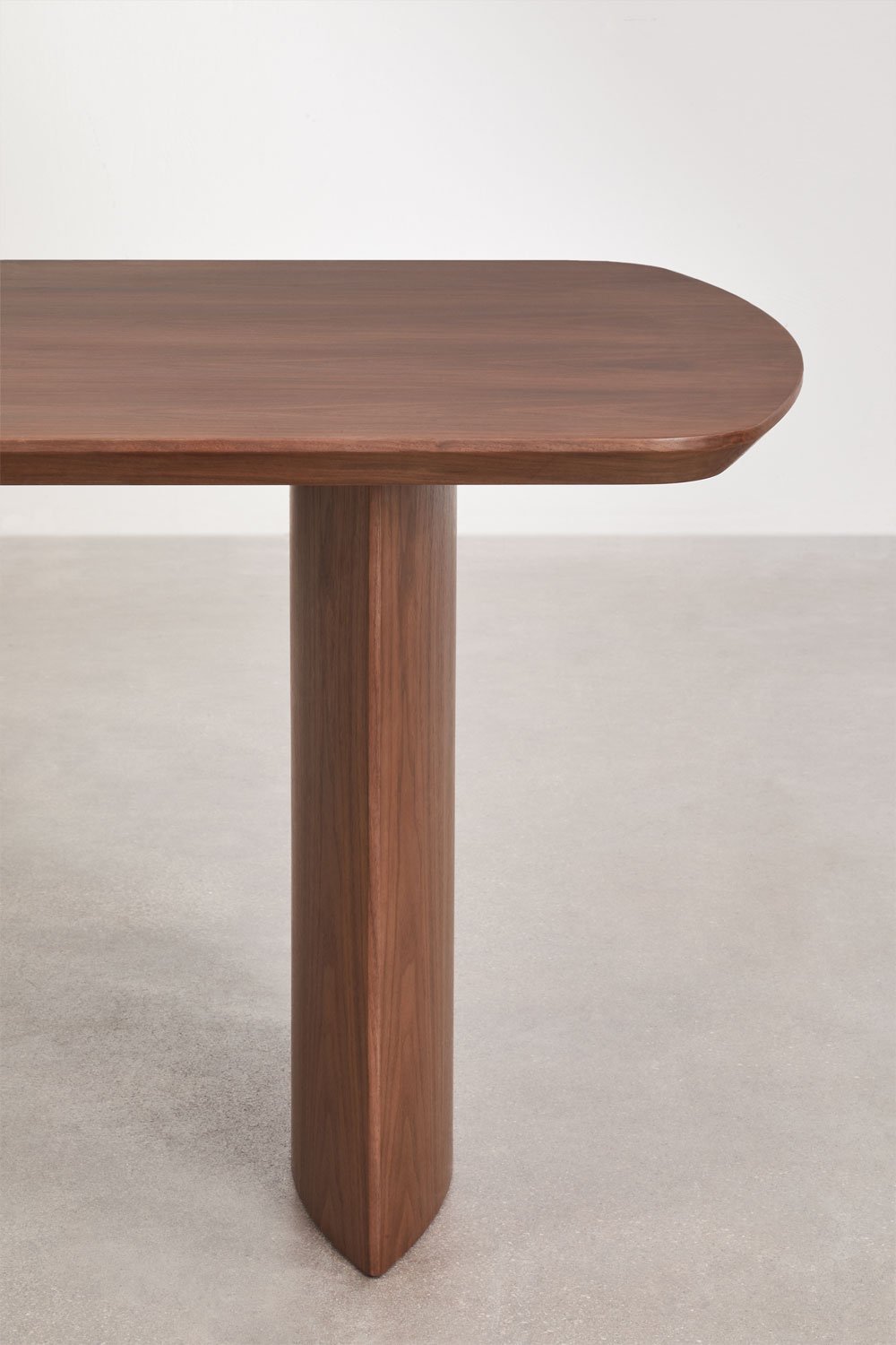 Valgomojo stalas NOVIINO 200x100 cm vaizdas iš šono