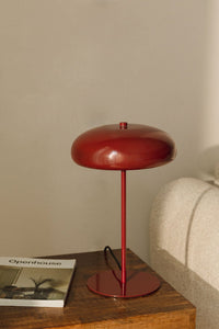Stalinė lempa ILMENA, vyno raudona spalva