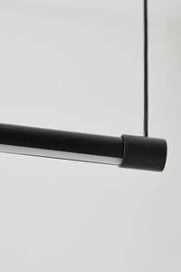 Linijinis LED šviestuvas BERGENA, Juoda