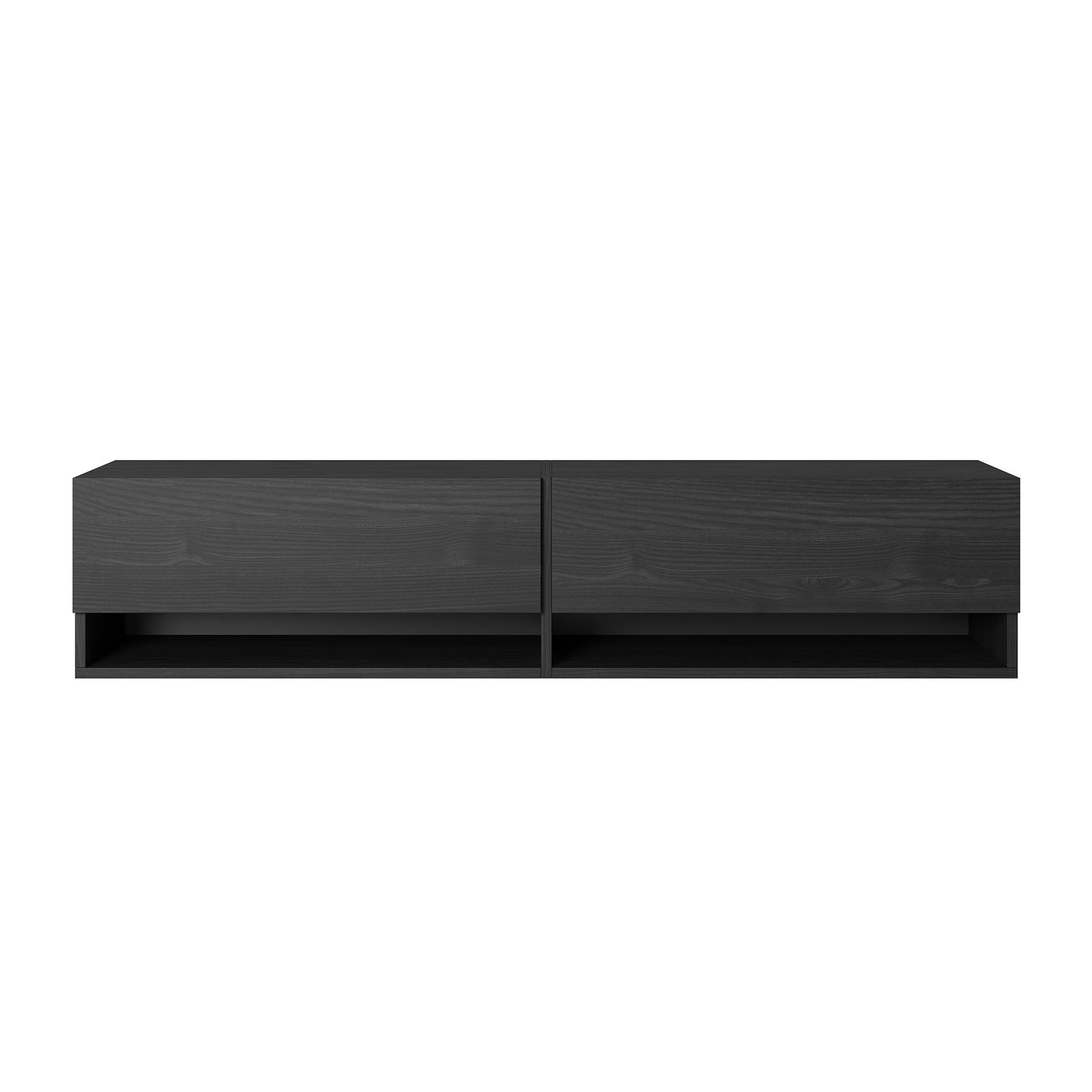 TV staliukas MIRRGO, juodo uosio, 140 cm