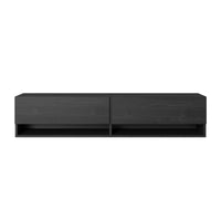 TV staliukas MIRRGO, juodo uosio, 140 cm