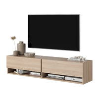 TV staliukas MIRRGO, ąžuolo, 140 cm