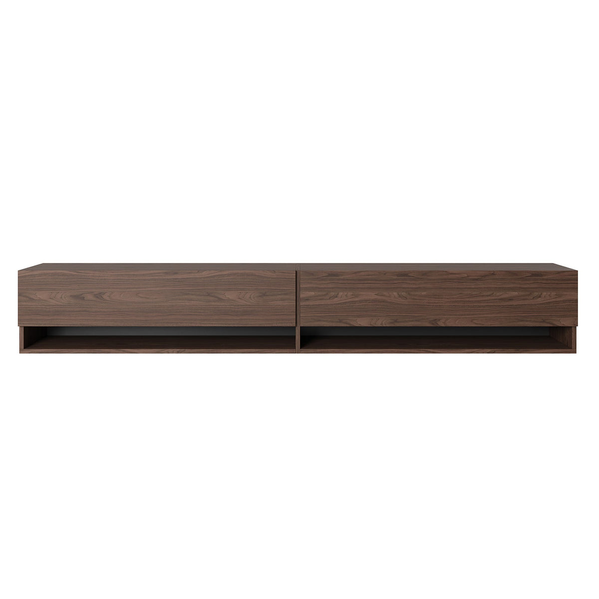 TV spintelė FIONNA, 200 cm, riešutmedis