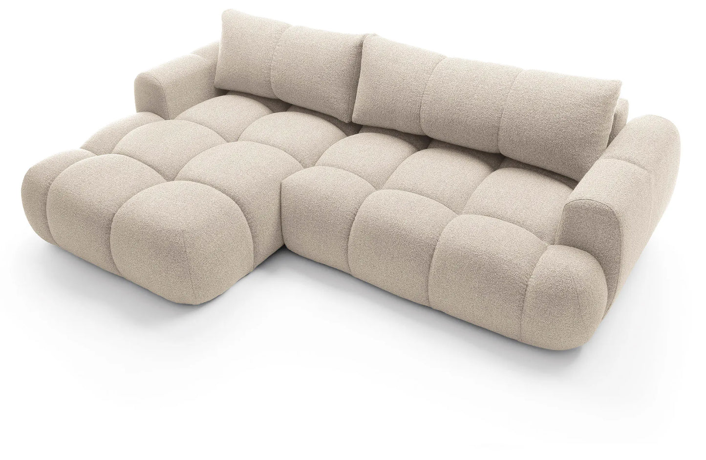 Kampinė sofa SKYLARI, smėlio pilka